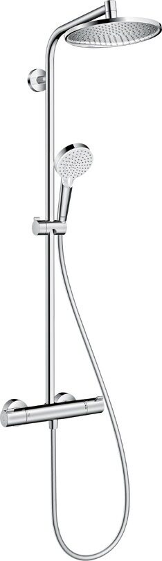 Hansgrohe Crometta S Showerpipe 240, 1 jet avec thermostatique
