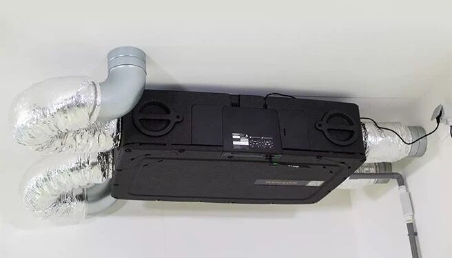 Renson Flux+ installé en combles