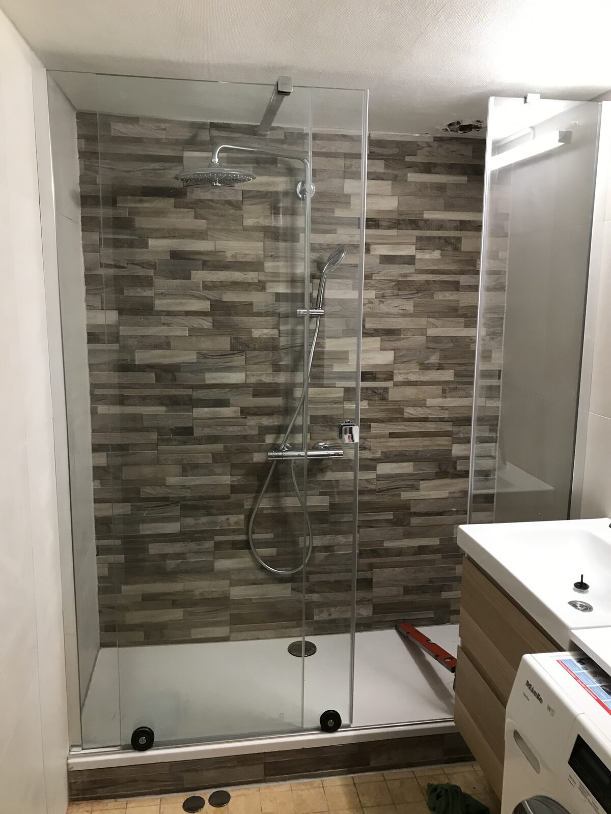 Salle de bain rénovée